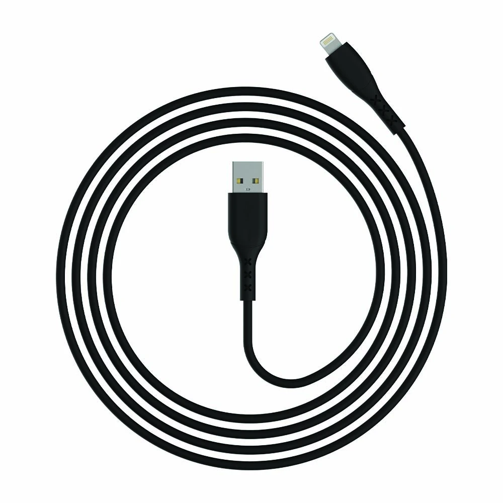 USB To IPH Black Zest Charging Cable