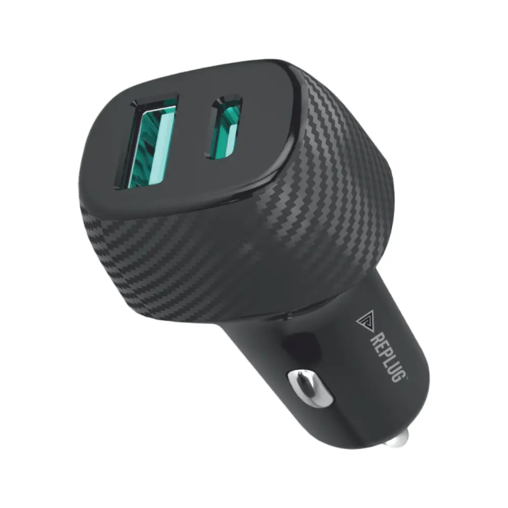 High Speed USB and C Car Charger