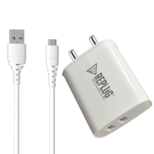 USB TO MICRO DUAL USB CHARGER REPLUG R34M