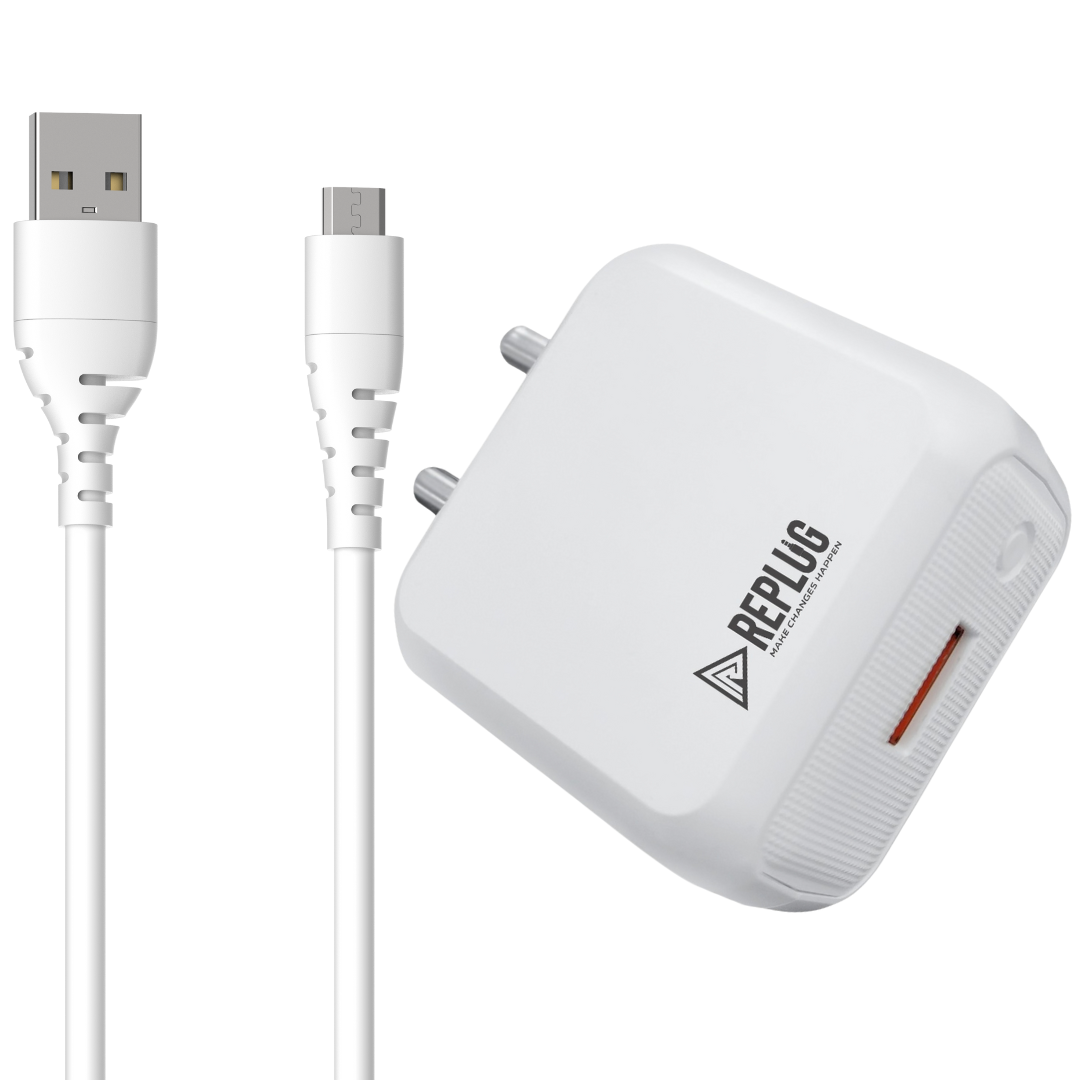 REPLUG 18W USB TO MICRO FAST CHARGER R18M